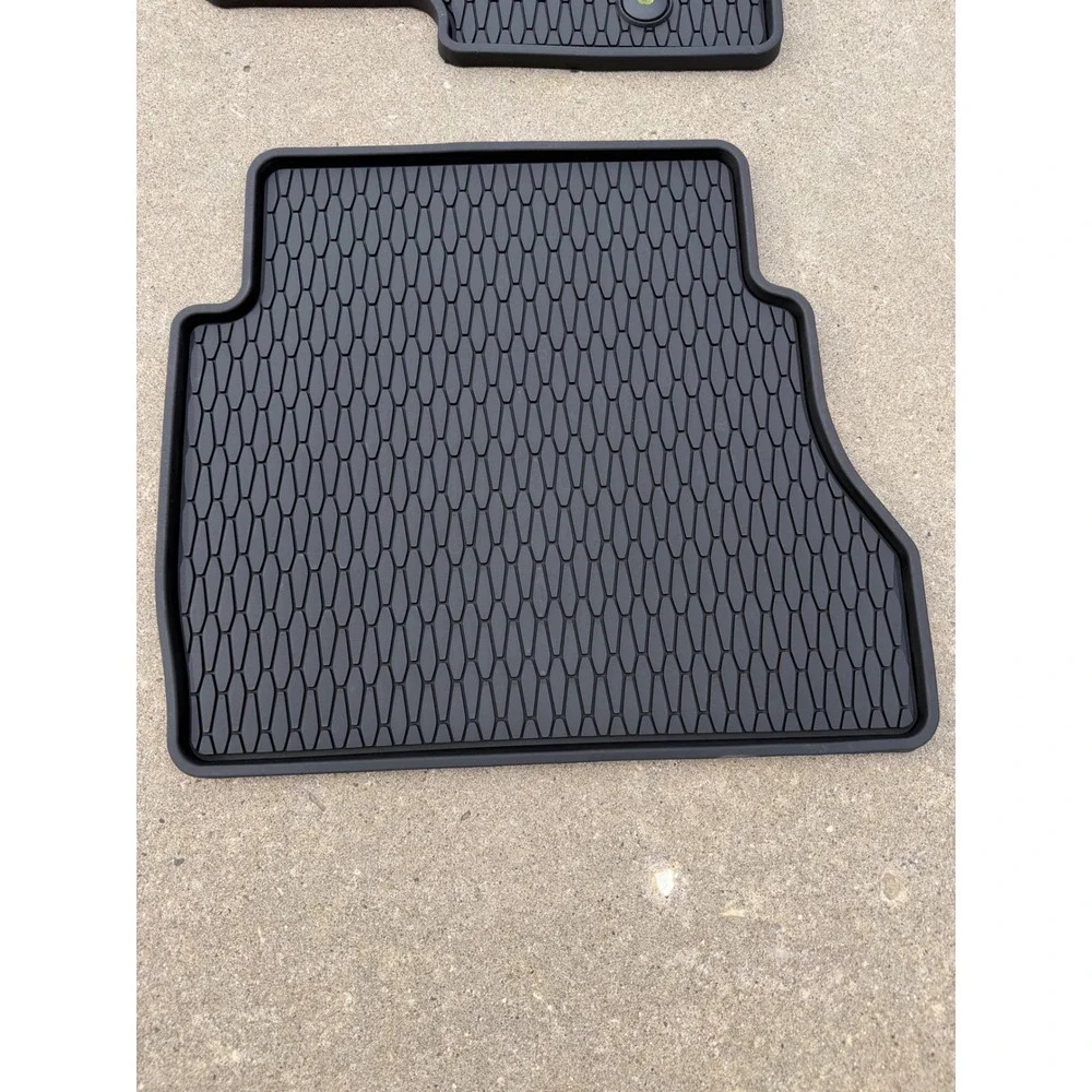 Mazda CX-5 All Weather Floor Mats Genuine OEM Black Rubber KBG6V0350 KBS6V0350